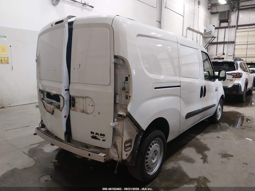 Vin: zfbhrfab7l6p32903, lot: 46662261, ram promaster city tradesman 20204