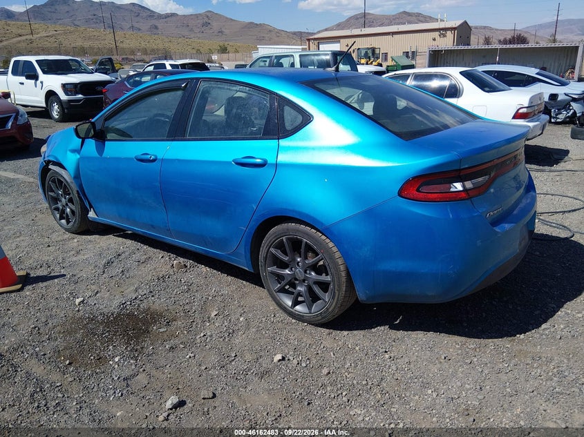 Vin: 1c3cdffa9gd821447, lot: 46662282, dodge dart sxt sport rallye 20163