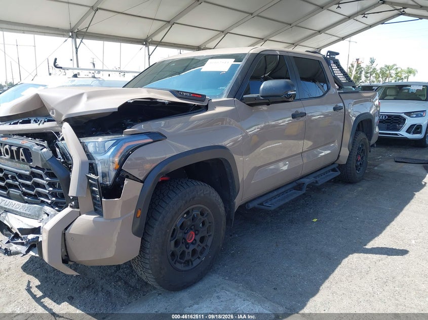 Vin: 5tfpc5db5sx106579, lot: 46662310, toyota tundra hybrid trd pro hybrid crewmax 5.5' bed 20252