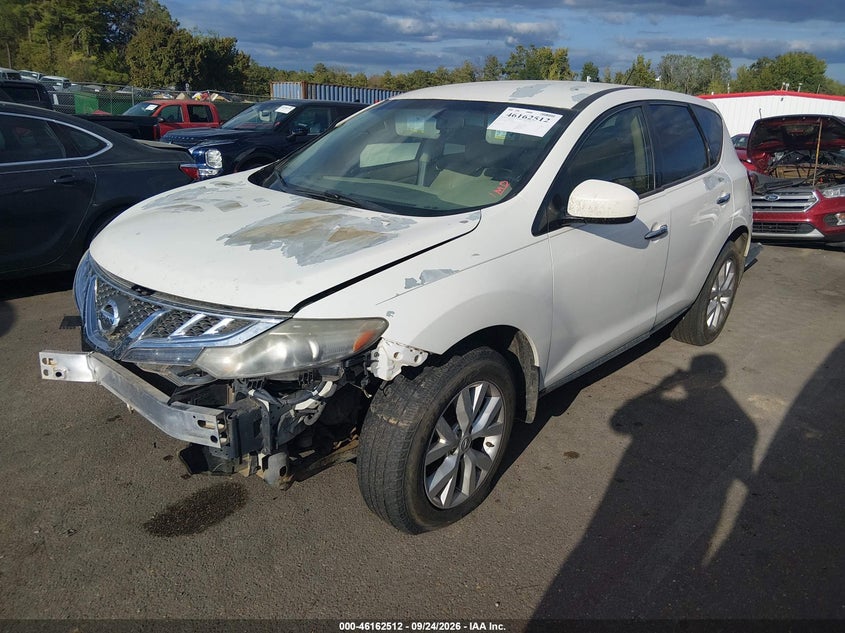 Vin: jn8az1mu1ew411445, lot: 46662311, nissan murano le/s/sl/sv 20142