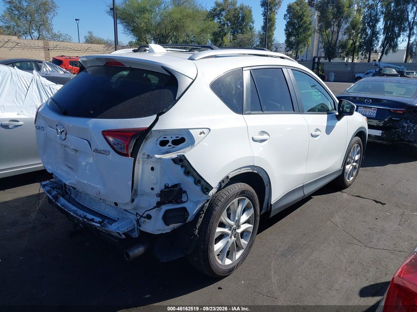 Vin: jm3ke2dy6e0336014, lot: 46662318, mazda cx-5 grand touring 20144
