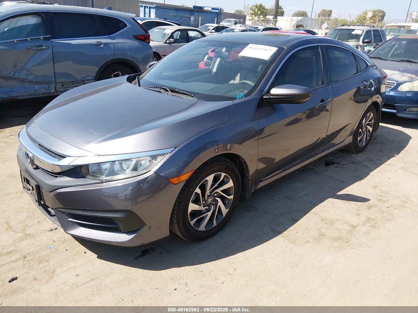 Vin: 19xfc2f78ge059722, lot: 46662361, honda civic ex 20162