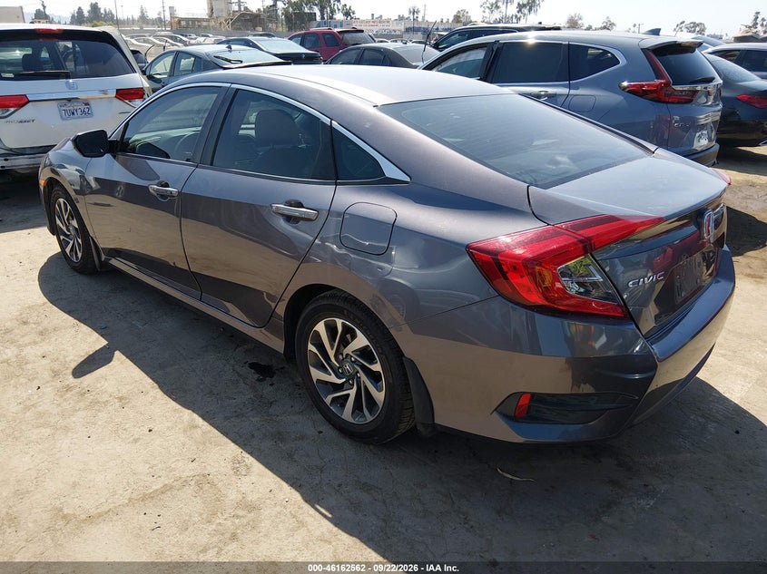 Vin: 19xfc2f78ge059722, lot: 46662361, honda civic ex 20163