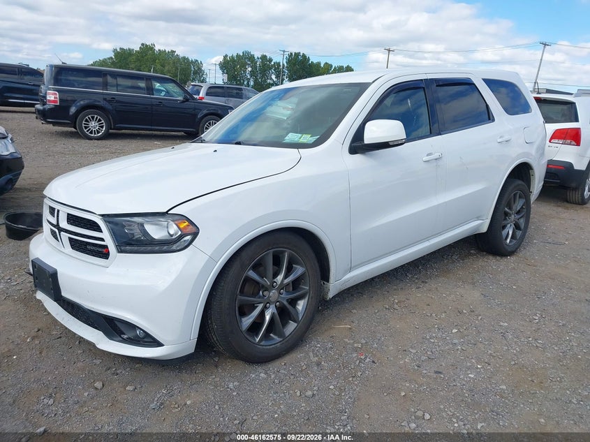 Vin: 1c4rdjdg6hc860682, lot: 46662374, dodge durango gt awd 20172