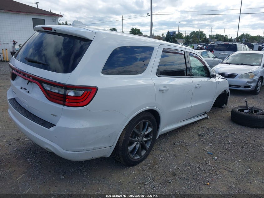 Vin: 1c4rdjdg6hc860682, lot: 46662374, dodge durango gt awd 20174