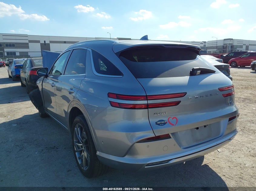 Vin: 5nmmcet16ph000699, lot: 46662388, genesis electrified gv70 advanced awd 20233