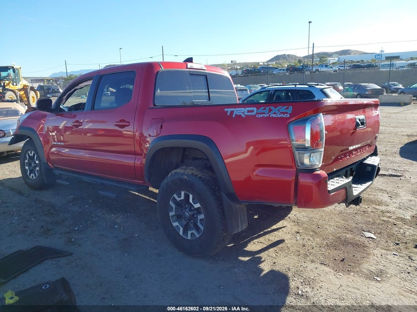 Vin: 3tycz5an8mt011152, lot: 46662401, toyota tacoma 4wd trd off road 20213