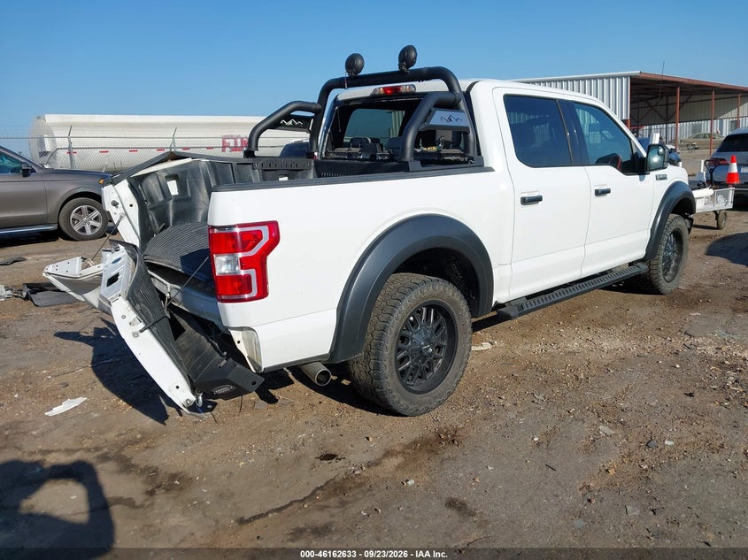 Vin: 1ftew1cp2jfc92462, lot: 46662432, ford f-150 xlt 20184