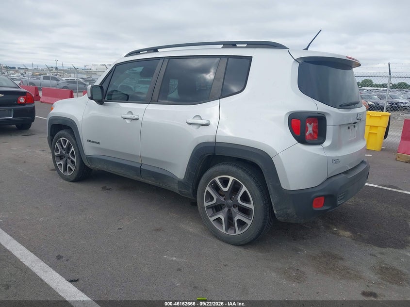 Vin: zaccjabt5fpc08448, lot: 46662465, jeep renegade latitude 20153