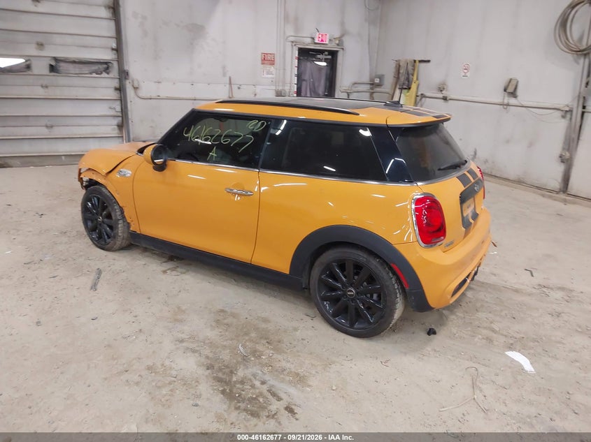 Vin: wmwxp7c51g3892890, lot: 46662476, mini hardtop cooper s 20163