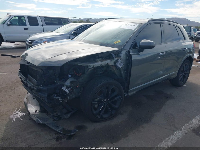 Vin: wa1eecf34m1018747, lot: 46662495, audi q3 premium plus 45 tfsi s line quattro tiptronic 20212