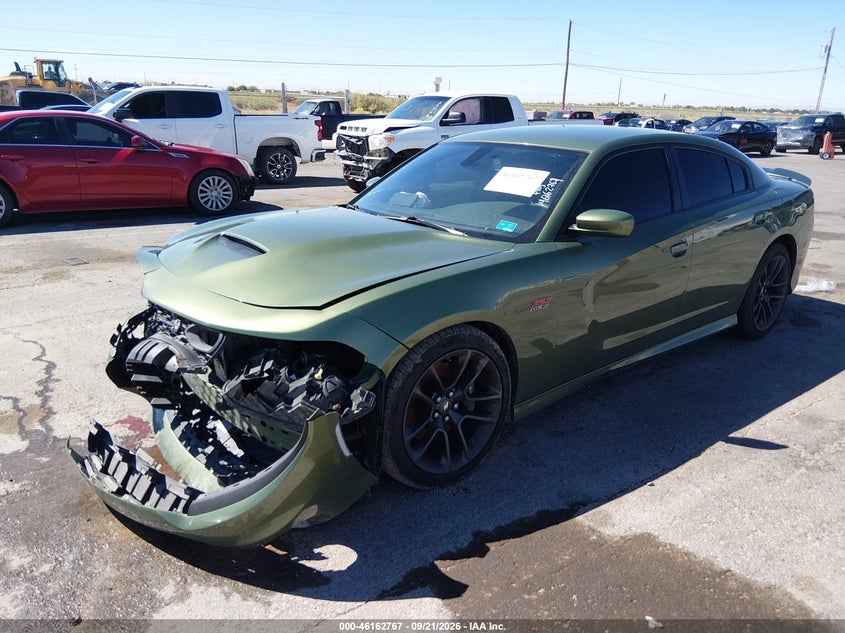 Vin: 2c3cdxgj3nh261834, lot: 46662565, dodge charger scat pack 20222