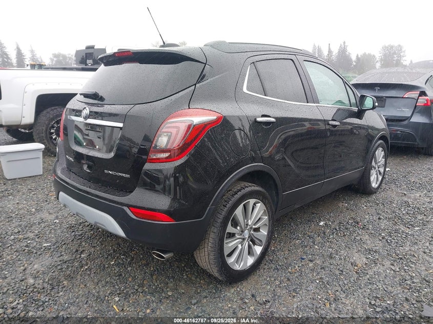 Vin: kl4cjasb5hb041944, lot: 46662586, buick encore preferred 20174