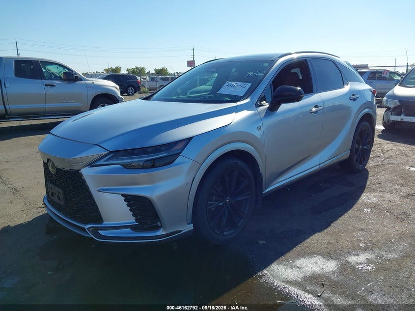 Vin: 2t2bcmea0pc009401, lot: 46662591, lexus rx 500h f sport performance 20232