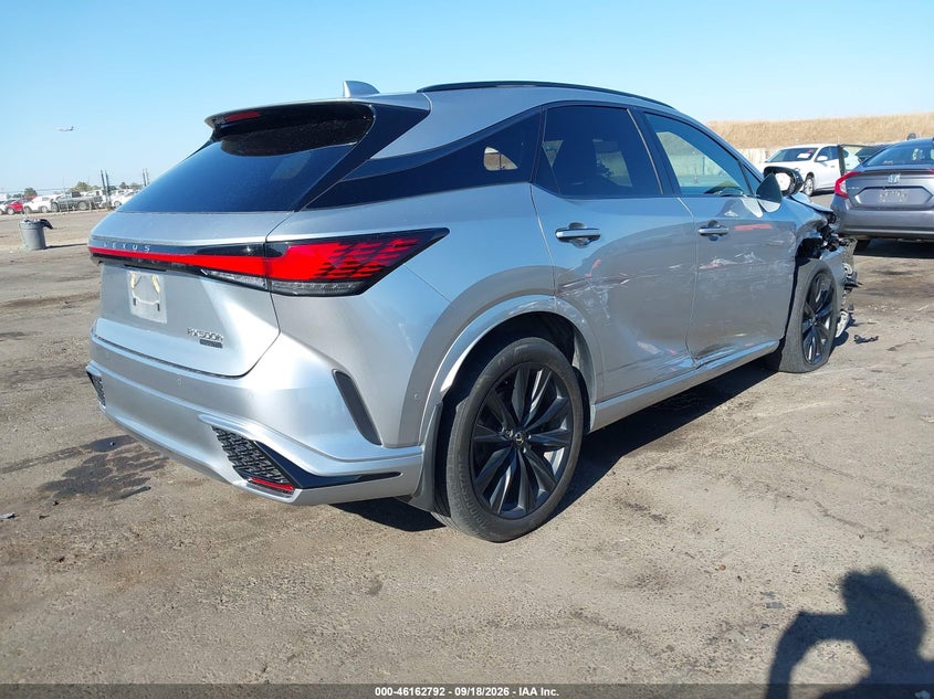 Vin: 2t2bcmea0pc009401, lot: 46662591, lexus rx 500h f sport performance 20234