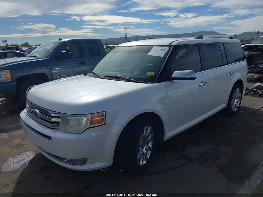 Vin: 2fmgk5dc9abb22006, lot: 46662610, ford flex limited 20102