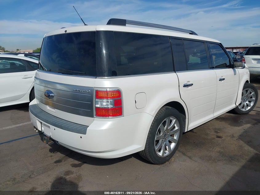 Vin: 2fmgk5dc9abb22006, lot: 46662610, ford flex limited 20104