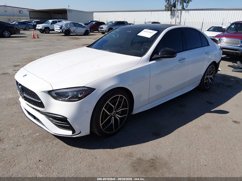 Vin: w1kaf4gb3nr038350, lot: 46662644, mercedes-benz c 300 sedan 20222
