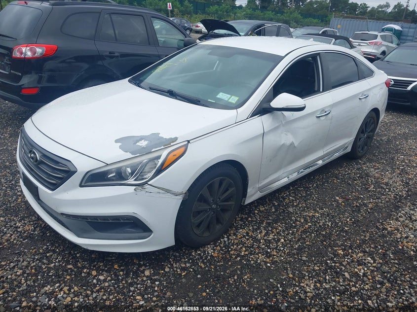 Vin: 5npe34af3fh215164, lot: 46662652, hyundai sonata sport 20152