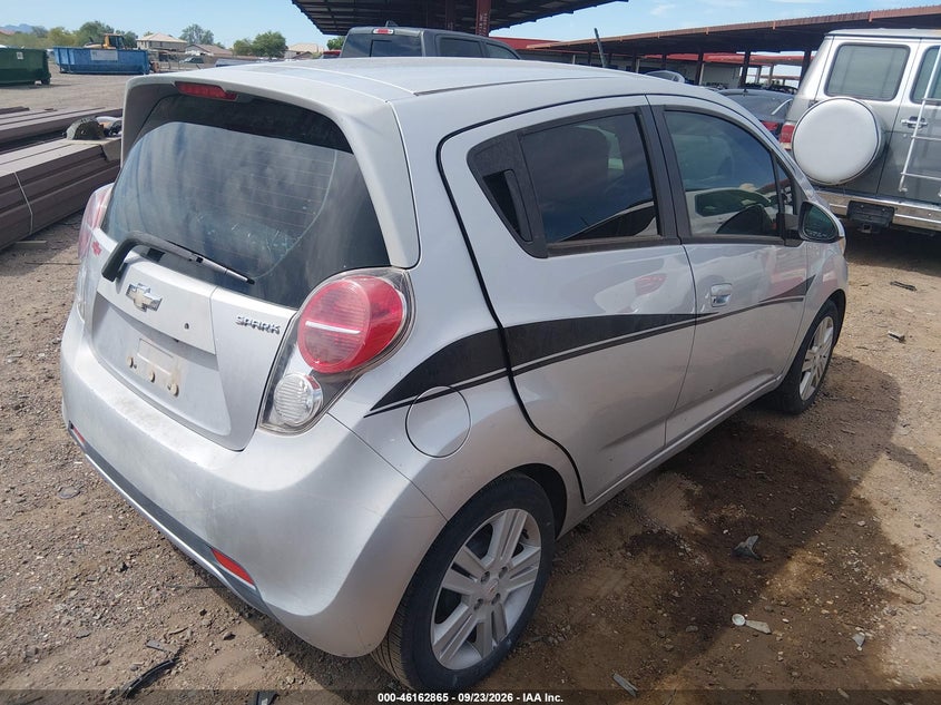 Vin: kl8cd6s97ec441056, lot: 46662664, chevrolet spark 1lt auto 20144