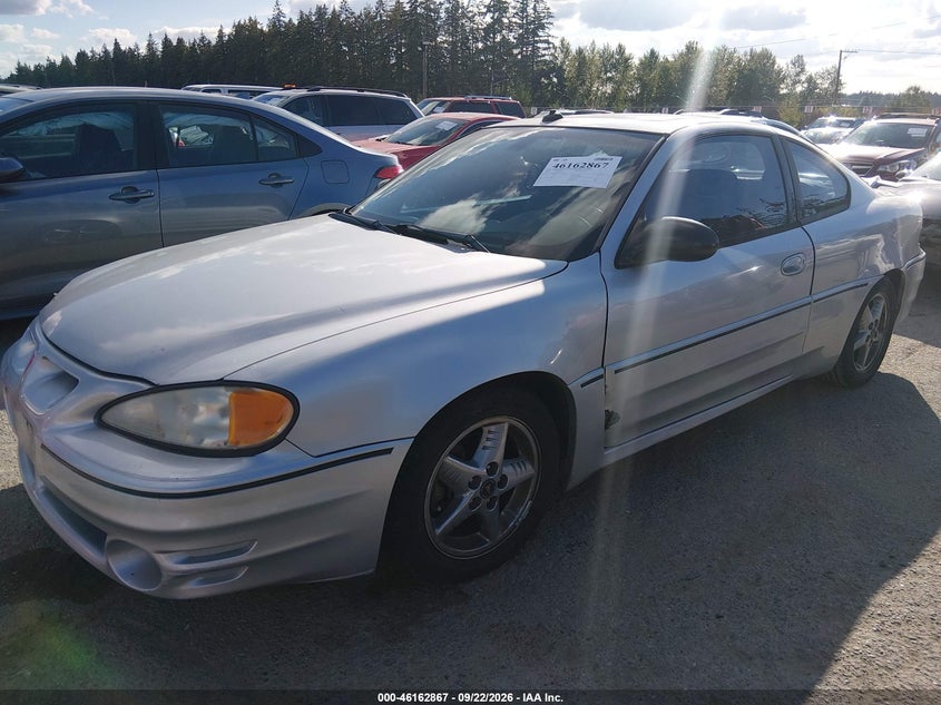 2003 Pontiac Grand AM, Звичайний знос, IAAI, VIN 1G2NV12E93C155336 — фото 2