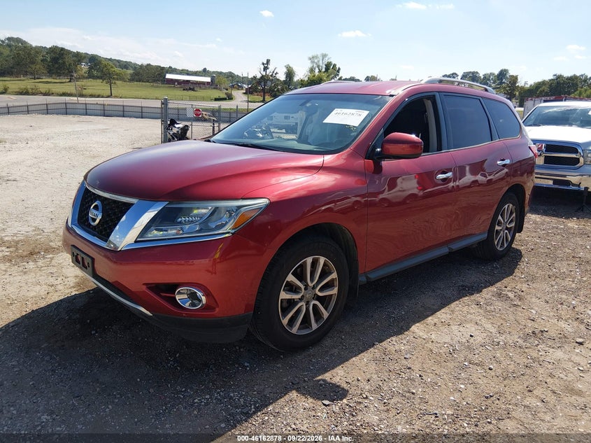 Vin: 5n1ar2mmxfc692631, lot: 46662677, nissan pathfinder sv 20152