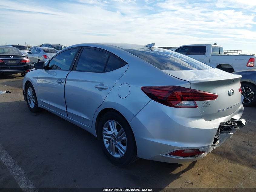 Vin: kmhd84lf7ku745336, lot: 46662699, hyundai elantra sel 20193