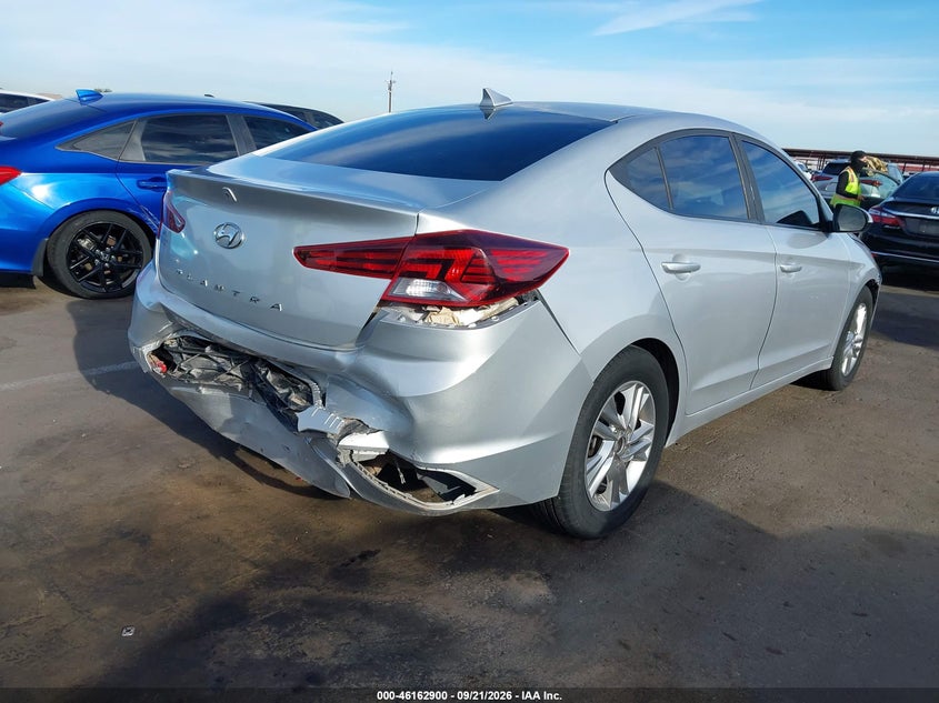 Vin: kmhd84lf7ku745336, lot: 46662699, hyundai elantra sel 20194