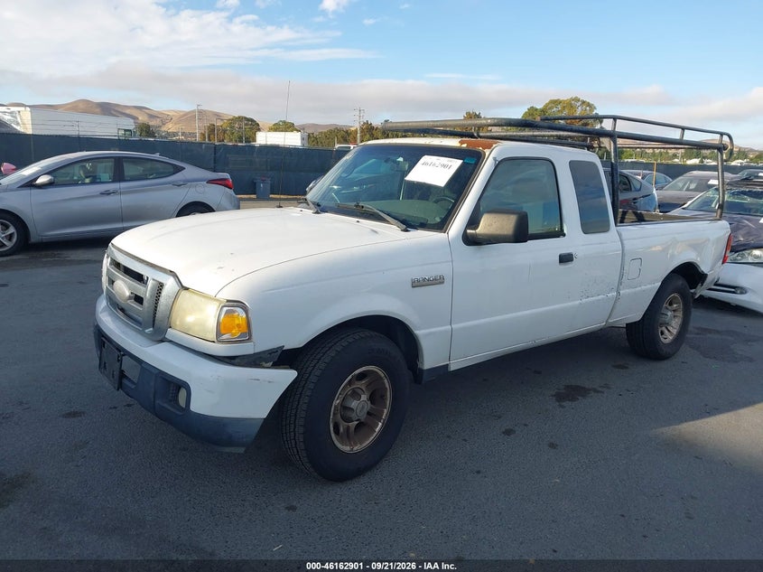 2007 Ford Ranger Sport/Stx/Xlt, Левый зад, IAAI, VIN 1FTYR44E77PA69422 — фото 2