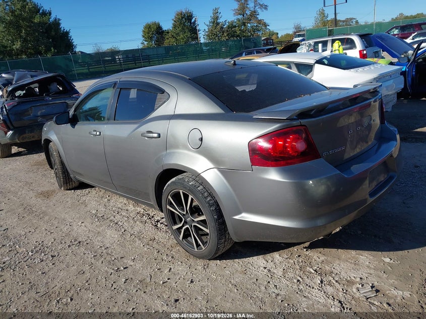 Vin: 1b3bd1fg2bn593696, lot: 46662702, dodge avenger mainstreet 20113