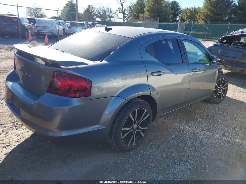 Vin: 1b3bd1fg2bn593696, lot: 46662702, dodge avenger mainstreet 20114