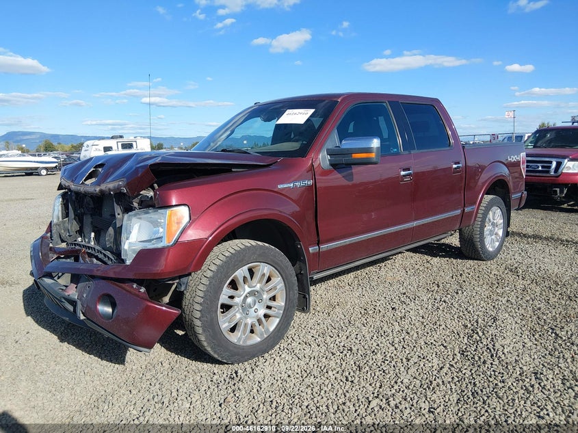 2009 Ford F-150, Удар спереду, IAAI, VIN 1FTPW14V89FB35813 — фото 2
