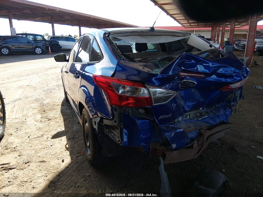 Vin: 1fahp3e29cl309601, lot: 46662725, ford focus s 20123