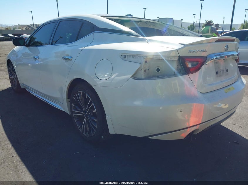Vin: 1n4aa6ap9hc381671, lot: 46662737, nissan maxima 3.5 platinum 20173