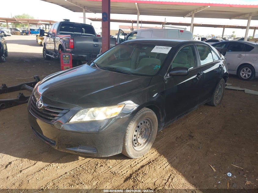 2009 Toyota Camry, Rear, IAAI, VIN 4T1BE46K19U858220 — photo 2