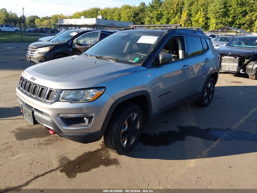 Vin: 3c4njddb5jt413042, lot: 46662758, jeep compass trailhawk 4x4 20182