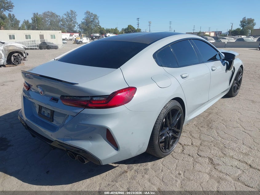 Vin: wbsgv0c02pcl36486, lot: 46662765, bmw m8 gran coupe competition 20234