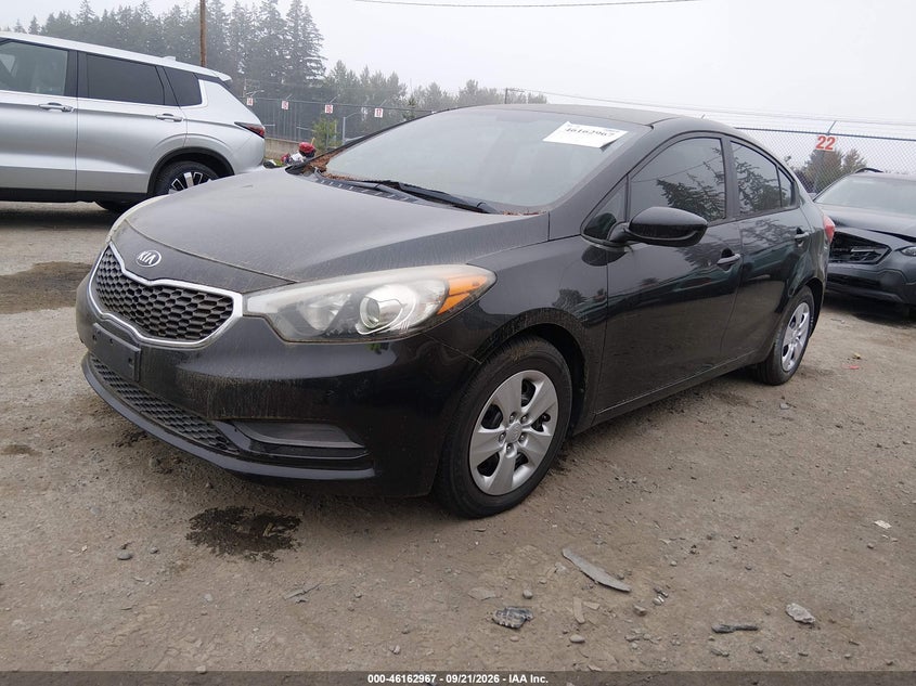 Vin: knafk4a69f5310574, lot: 46662766, kia forte lx 20152