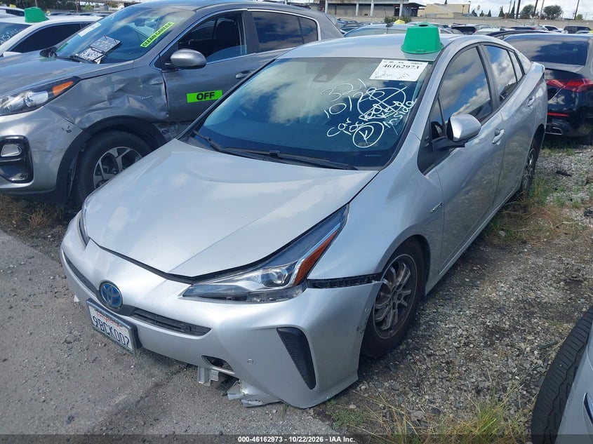 TOYOTA PRIUS 2022 VIN JTDKAMFU0N3170419