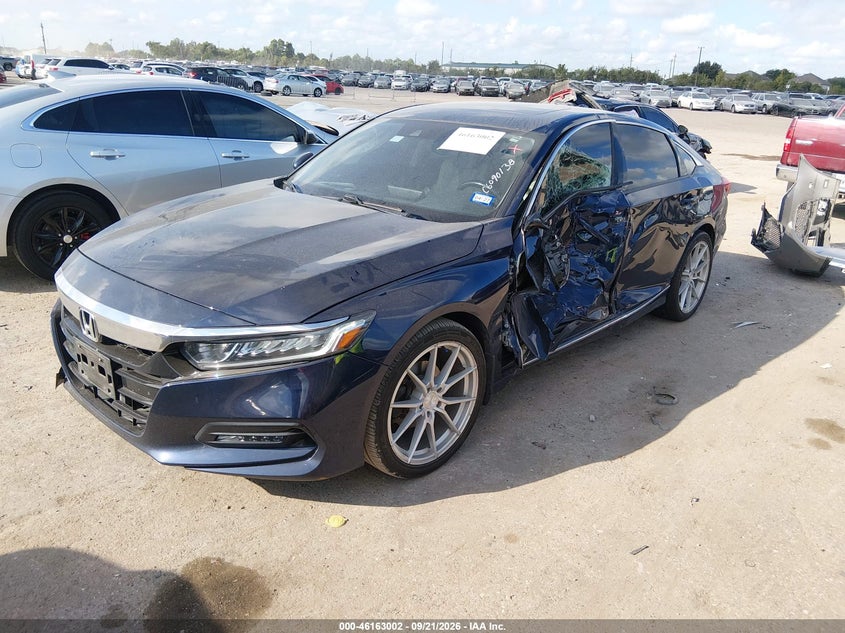 2019 Honda Accord Ex-L, Левый бок, IAAI, VIN 1HGCV1F55KA022680 — фото 2