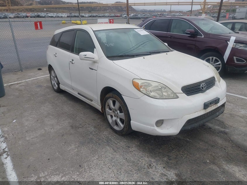2006 Toyota Matrix Xrs, Left Rear, IAAI, VIN 2T1KY32E26C550603