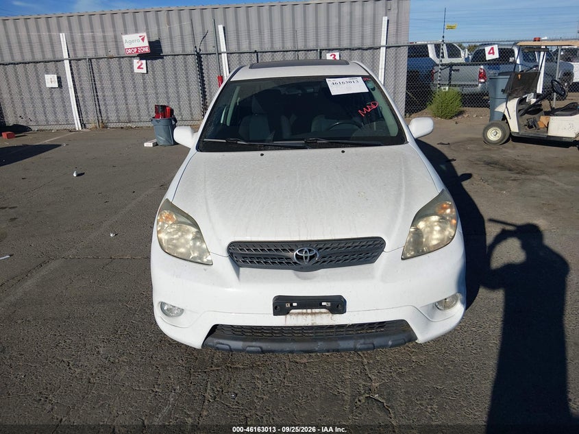 TOYOTA MATRIX 2006 VIN 2T1KY30E46C550363