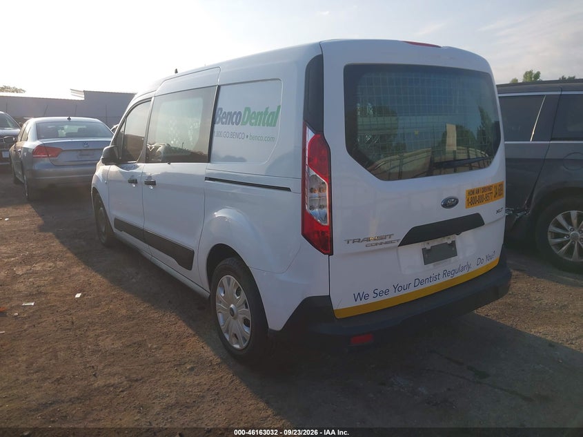 Vin: nm0le7t20n1542573, lot: 46662833, ford transit connect van xlt 20223