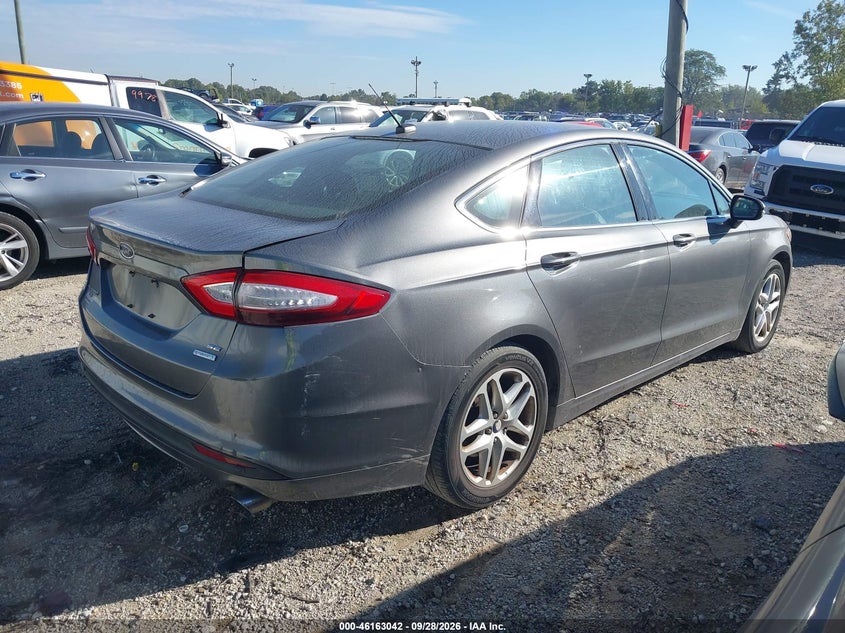 Vin: 1fa6p0hd4e5405386, lot: 46662841, ford fusion se 20144