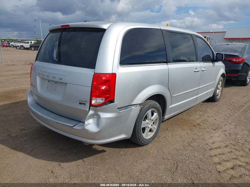 Vin: 2c4rdgdg5cr100732, lot: 46662879, dodge grand caravan crew 20124
