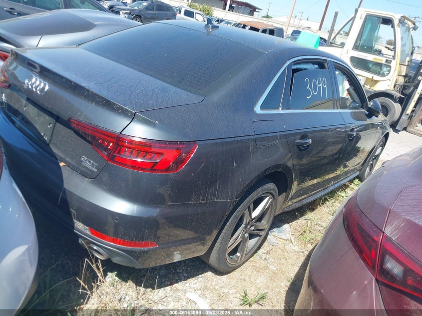 Vin: wauenaf40jn010715, lot: 46662898, audi a4 2.0t premium/2.0t tech premium 20184