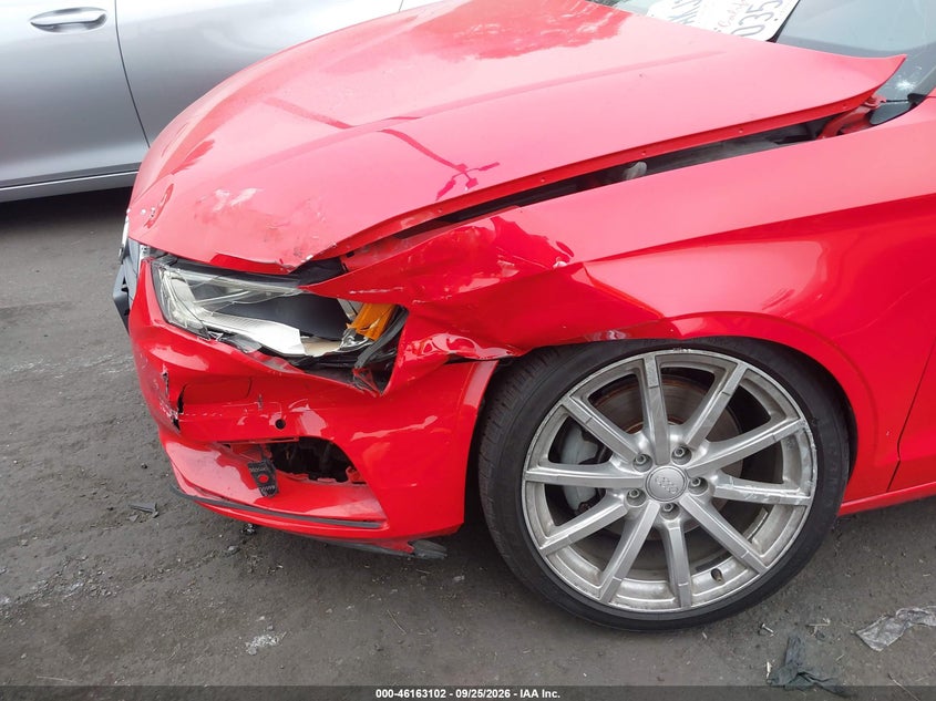 AUDI A3 2016 VIN WAUB8GFF1G1066046