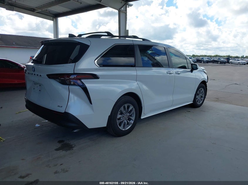 Vin: 5tdyrkec5ss278853, lot: 46662904, toyota sienna xle 20254