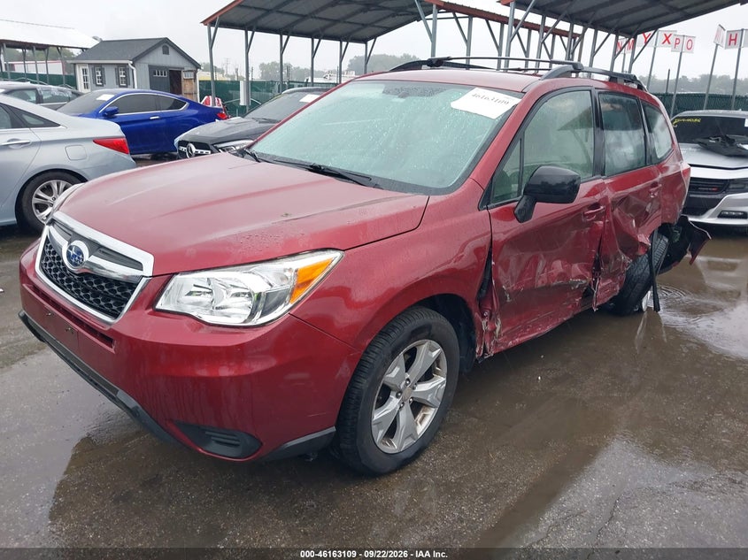 2016 Subaru Forester, Лівий бік, IAAI, VIN JF2SJABC6GH558676 — фото 2