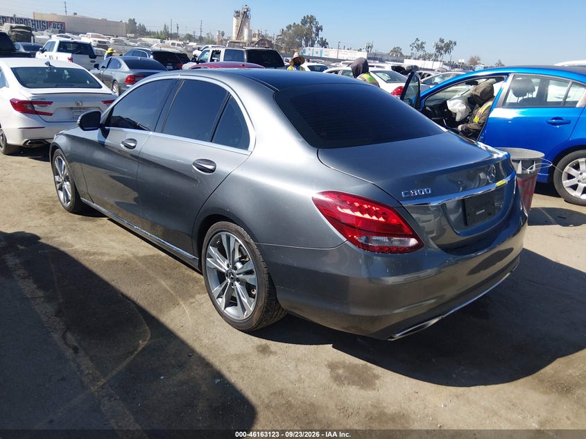 Vin: 55swf4jb6hu219380, lot: 46662922, mercedes-benz c 300 20173